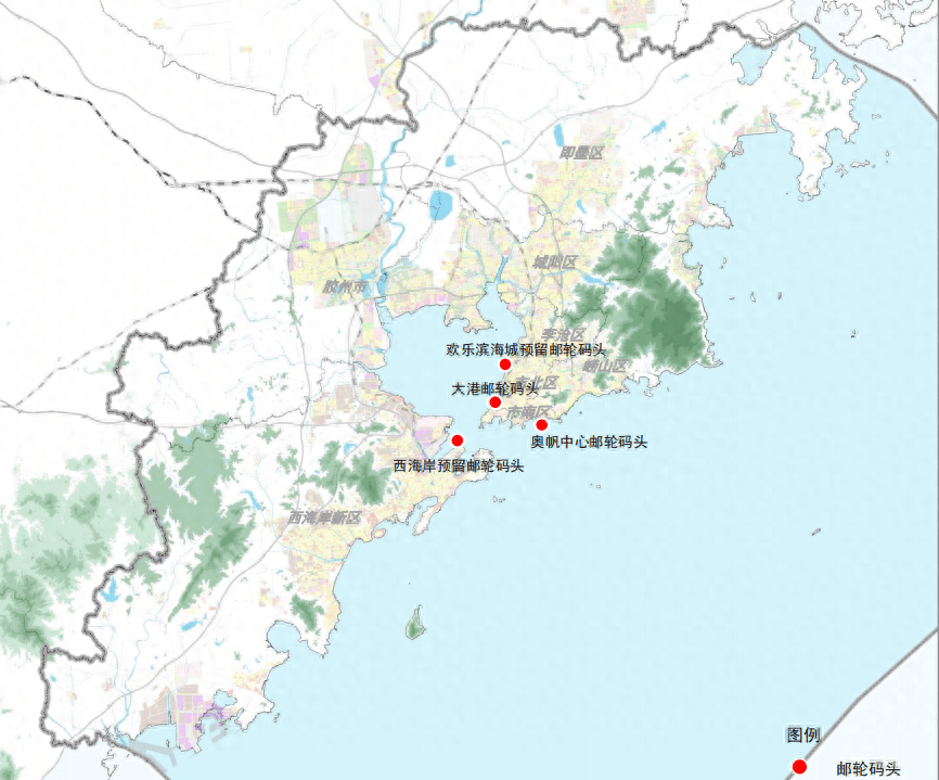 8大码头群、59处游艇帆船码头 青岛邮轮游艇帆船码头专项规划公示