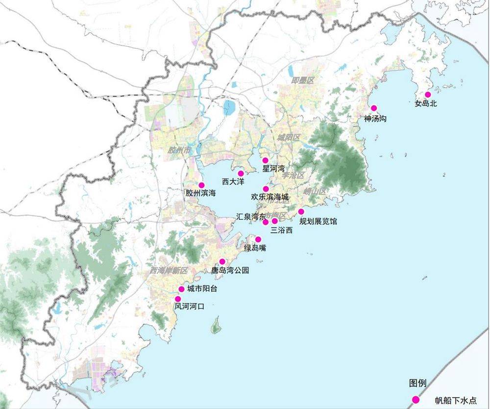 8大码头群、59处游艇帆船码头！青岛市邮轮游艇帆船码头专项规划公示